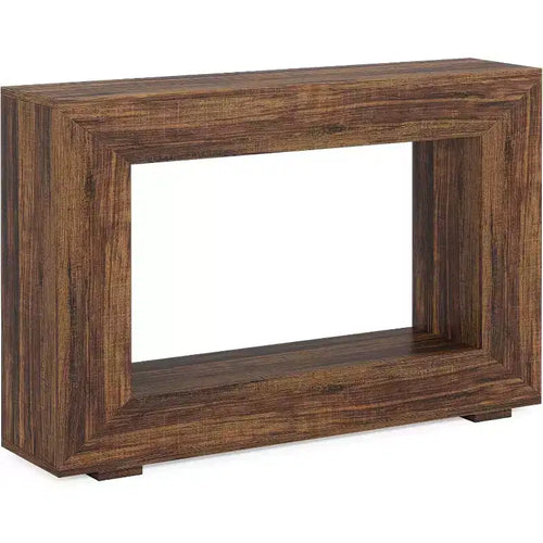 Tribesigns 47-Inch Farmhouse Console Table with Storage, Industrial Entryway Accent Table for Living Room, Hallway, Entrance