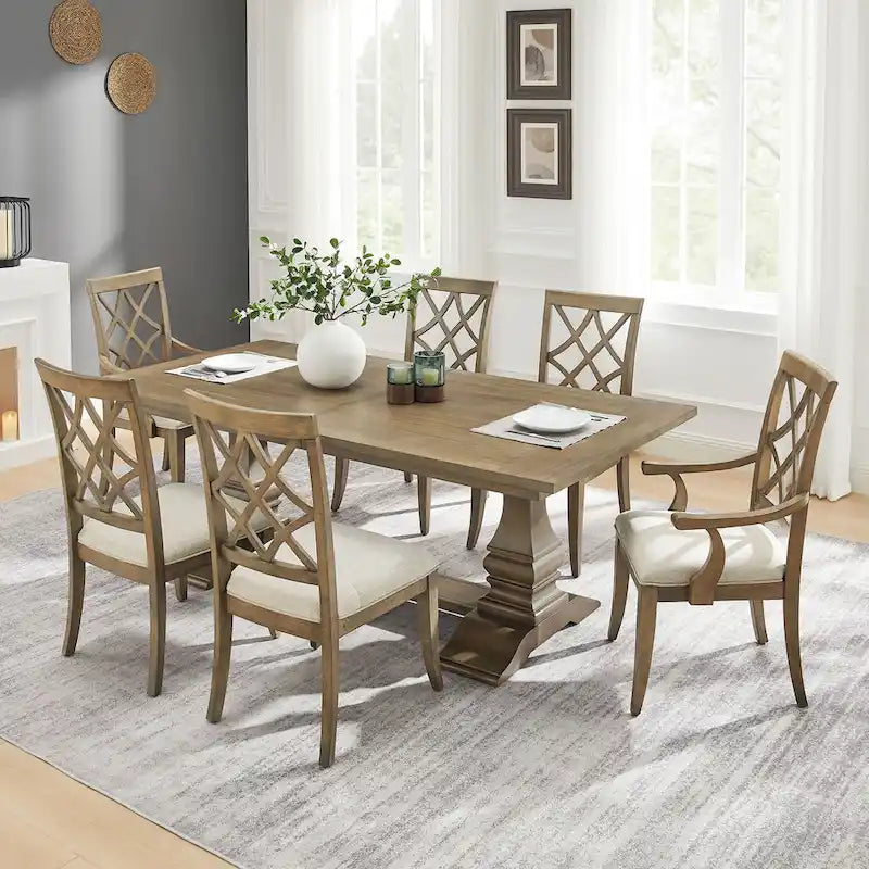 Lot de 2 chaises de salle à manger modernes avec accoudoirs et assise rembourrée, convient pour le salon, la salle à manger et le bar.