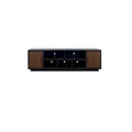 Meuble TV Bridgevine Home Aria de 85 pouces pour téléviseurs jusqu'à 95 pouces, aucun assemblage requis, finition noire et noyer