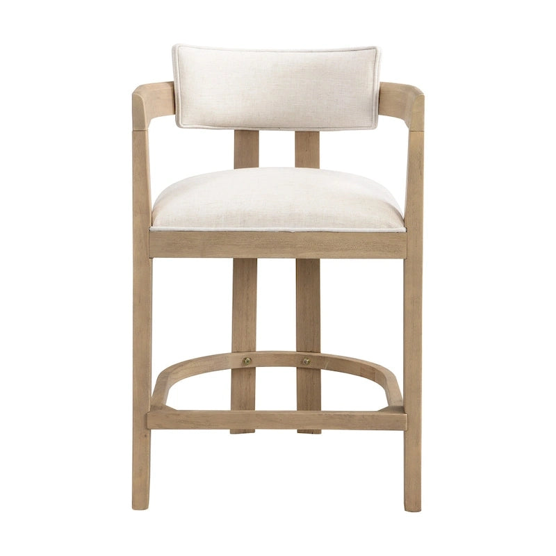 Ensemble de bar 5 pièces Netia à hauteur de comptoir avec chaises rembourrées en bouclette et piètement de table en métal par Christopher Knight Home