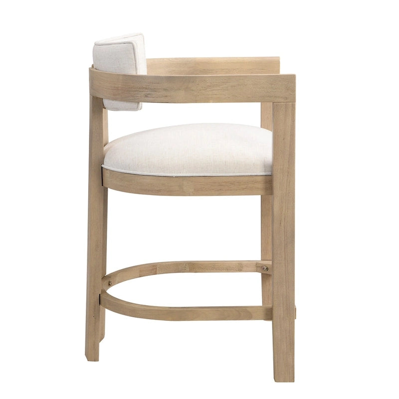 Ensemble de bar 5 pièces Netia à hauteur de comptoir avec chaises rembourrées en bouclette et piètement de table en métal par Christopher Knight Home
