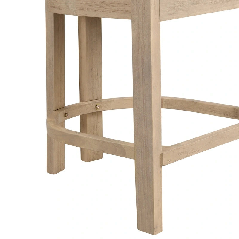 Ensemble de bar 5 pièces Netia à hauteur de comptoir avec chaises rembourrées en bouclette et piètement de table en métal par Christopher Knight Home