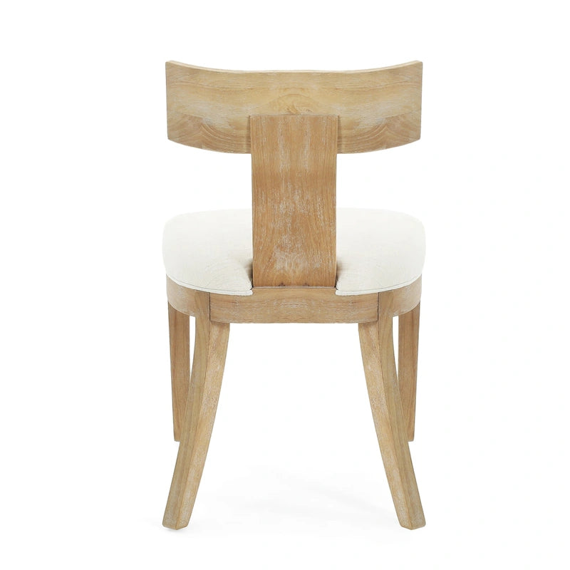 Ensemble de salle à manger 5 pièces en tissu Fescue et bois d'hévéa par Christopher Knight Home