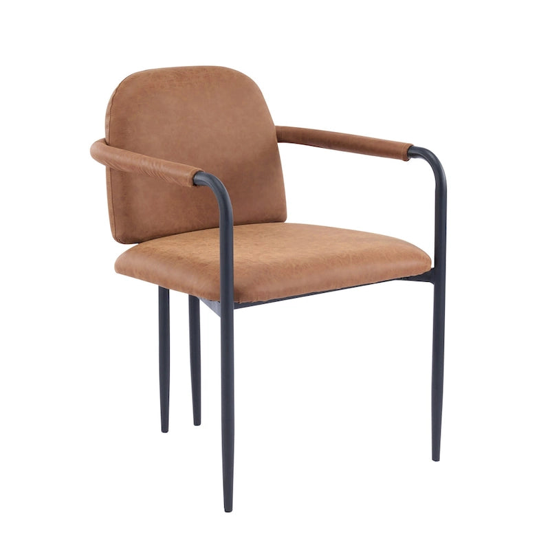Christopher Knight Home - Chaise de salle à manger rembourrée Logan (Lot de 2)