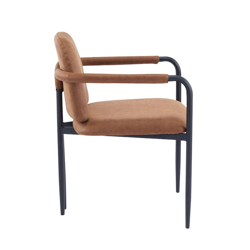 Christopher Knight Home - Chaise de salle à manger rembourrée Logan (Lot de 2)