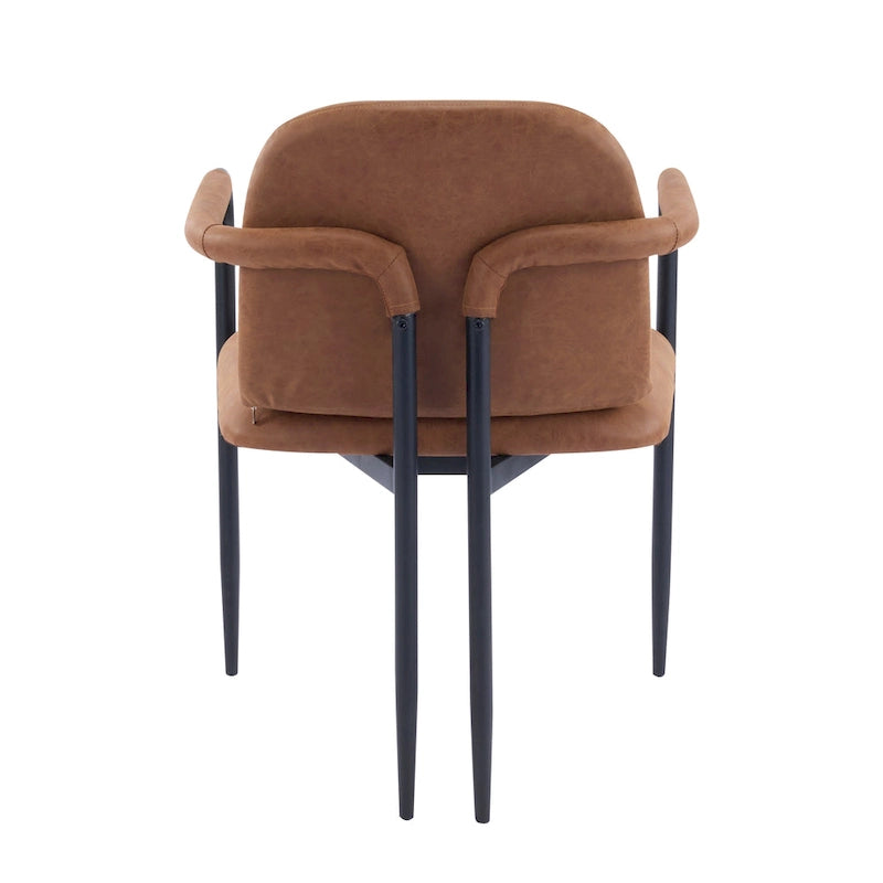 Christopher Knight Home - Chaise de salle à manger rembourrée Logan (Lot de 2)