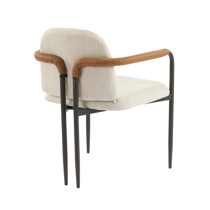 Christopher Knight Home - Chaise de salle à manger rembourrée Logan (Lot de 2)