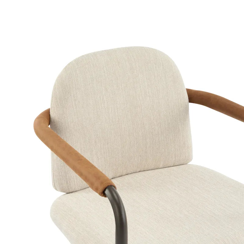 Christopher Knight Home - Chaise de salle à manger rembourrée Logan (Lot de 2)