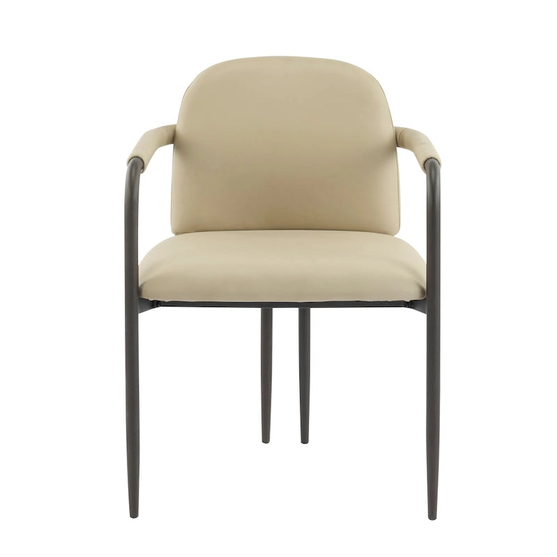 Christopher Knight Home - Chaise de salle à manger rembourrée Logan (Lot de 2)