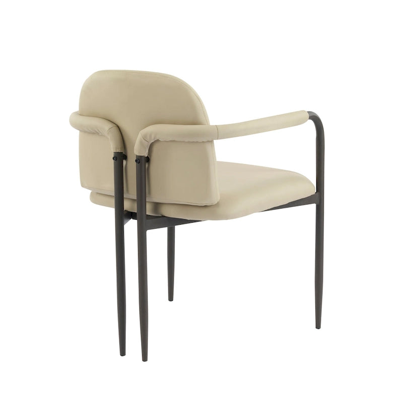 Christopher Knight Home - Chaise de salle à manger rembourrée Logan (Lot de 2)