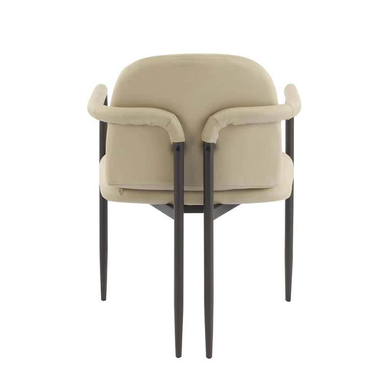 Christopher Knight Home - Chaise de salle à manger rembourrée Logan (Lot de 2)