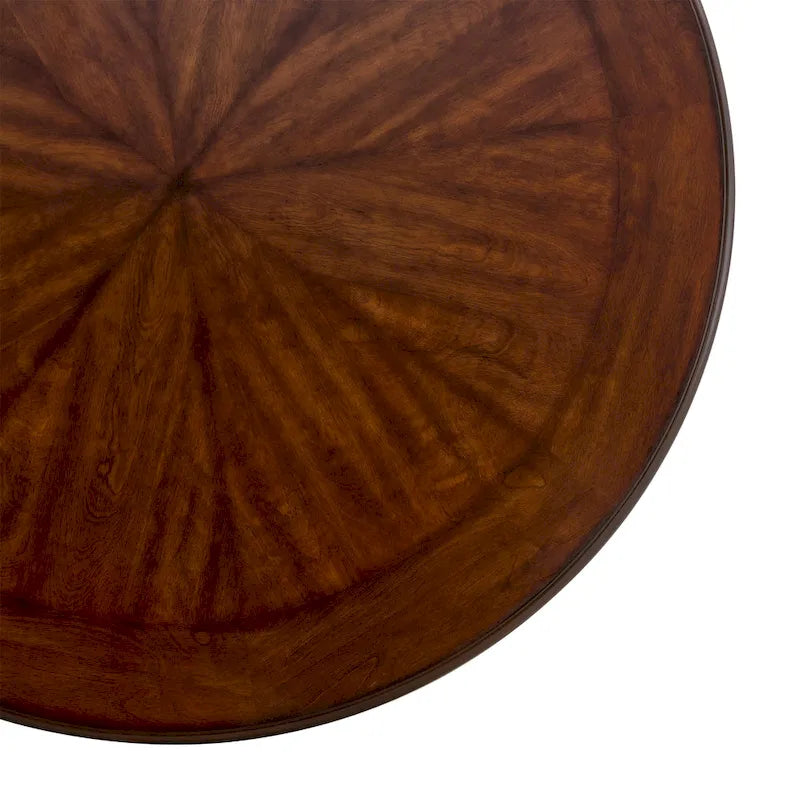 Table à manger ronde Christopher Knight Home avec base en métal - 46,85 L x 46,85 P x 30 H