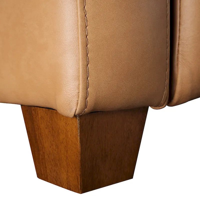Canapé inclinable en cuir véritable 78 Canapé 3 places inclinable à triple moteur électrique Zéro encombrement avec ports USB et USB-C