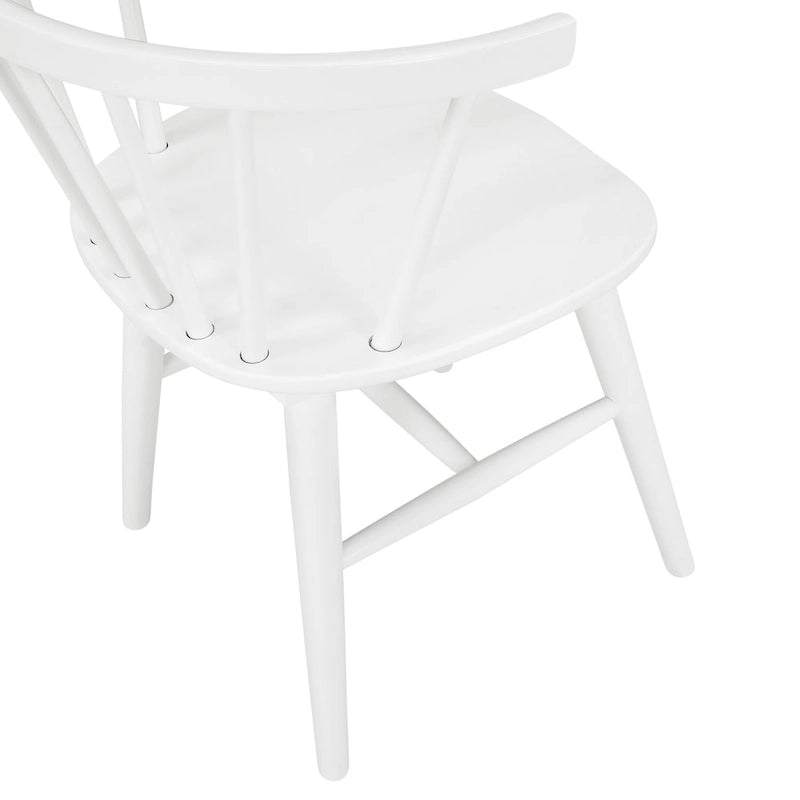 Ensembles de tables et chaises de salle à manger en bois avec chaises Windsor pour cuisine et salle à manger