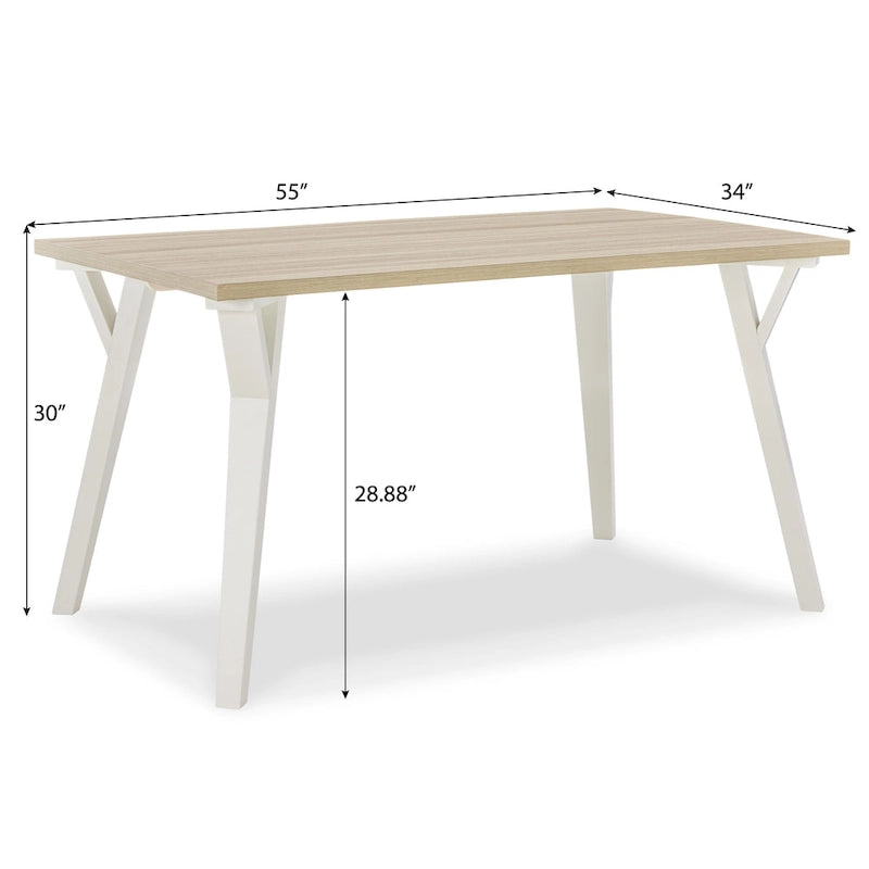Ensembles de tables et chaises de salle à manger en bois avec chaises Windsor pour cuisine et salle à manger