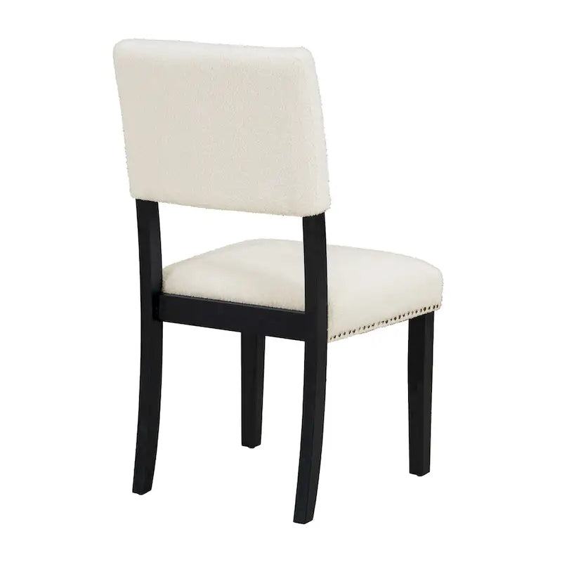 Ensemble table à manger ronde 4 personnes, ensemble de 5 pièces de cuisine avec table à manger ronde et 4 chaises de salle à manger rembourrées