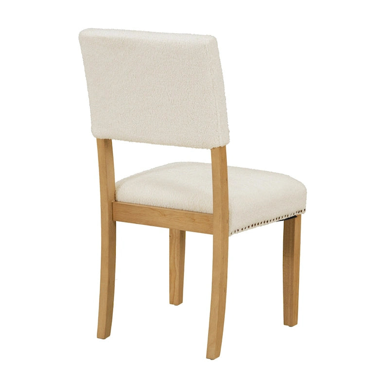 Ensemble table à manger ronde 4 personnes, ensemble de 5 pièces de cuisine avec table à manger ronde et 4 chaises de salle à manger rembourrées
