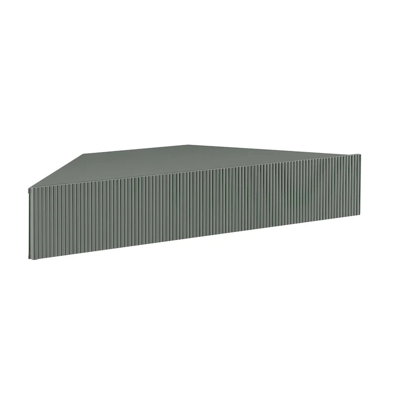 Meuble TV d'angle flottant 47", 3 étagères, style transitionnel, fixation murale peu encombrante