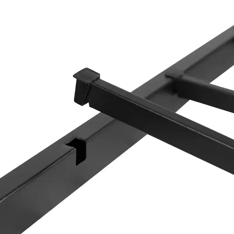 14" Metal Platform Bed Frame with 12" Memory Foam Pocket Spring Mattress in a Box (No Box Spring Required)