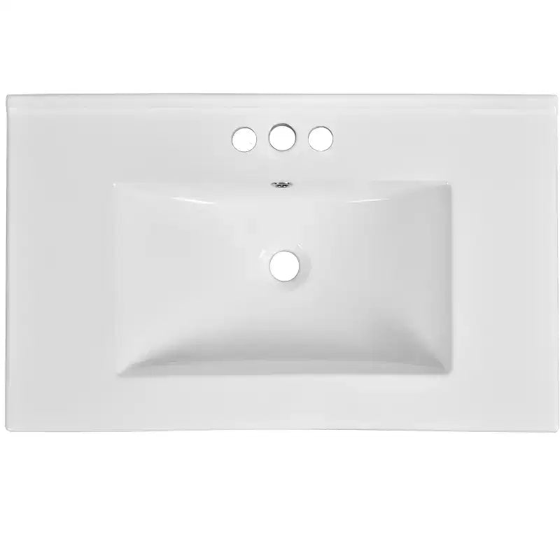 Meuble-lavabo simple de 76 cm avec armoire et 3 tiroirs – Noir / Bleu / Vert / Indigo / Blanc