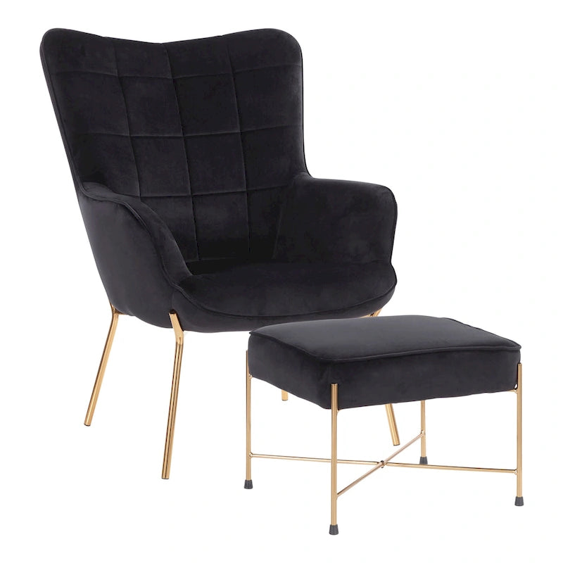 Fauteuil de salon moderne Izzy - N/A