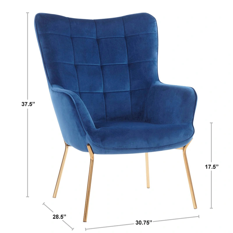 Fauteuil de salon moderne Izzy - N/A