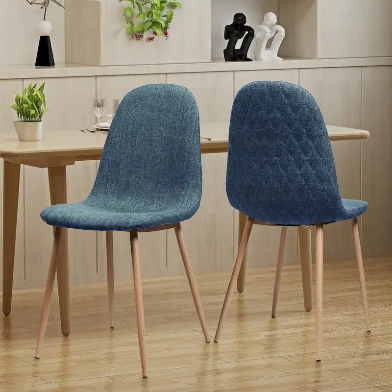 Chaises de salle à manger Caden de style Mid-century (lot de 2) par Christopher Knight Home