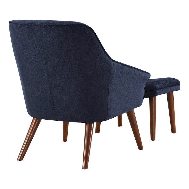 Ensemble fauteuil et repose-pieds Waneta