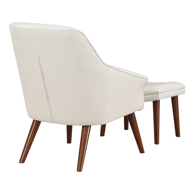 Ensemble fauteuil et repose-pieds Waneta