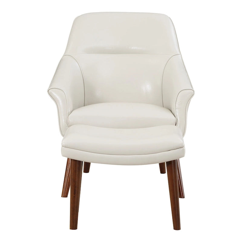 Ensemble fauteuil et repose-pieds Waneta