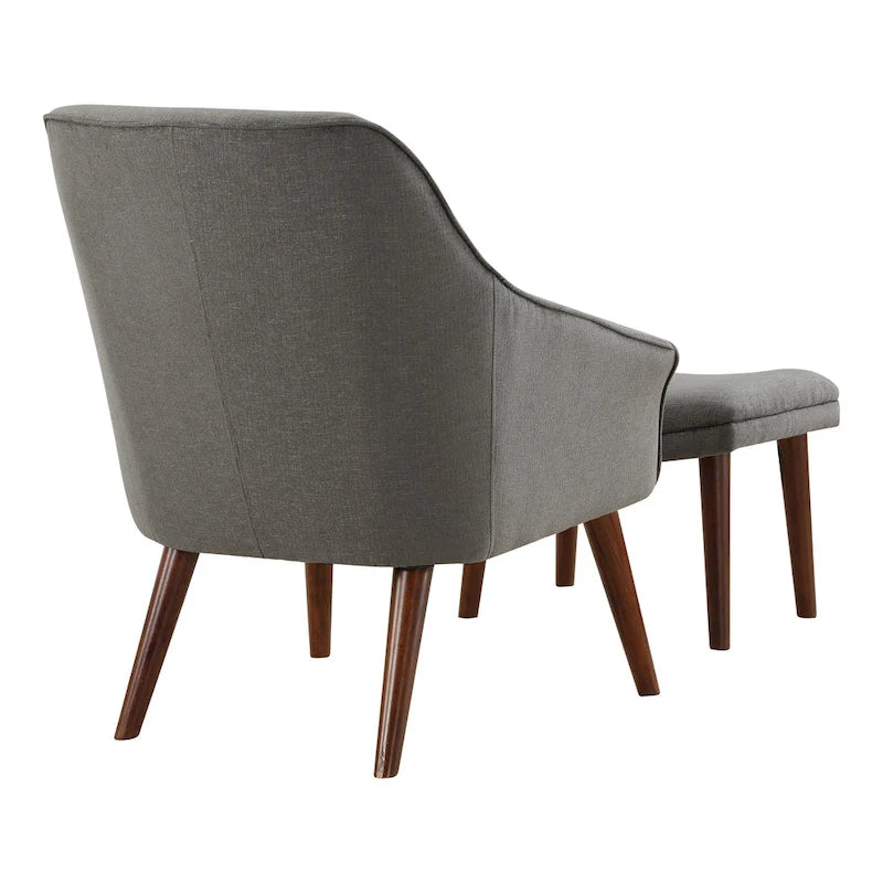 Ensemble fauteuil et repose-pieds Waneta