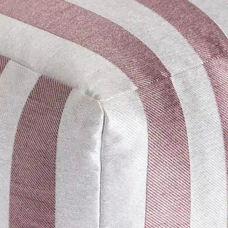 Jani Cape May Pouf carré d'intérieur/extérieur 18 x 18