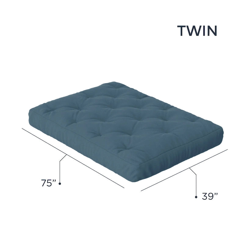 Matelas de futon Loosh Home en mousse à mémoire de forme 10 Gel, taille double