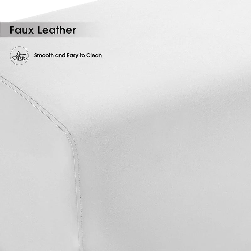 Chaises de salle d'attente MCombo pour entrée et magasin, cuir synthétique W704