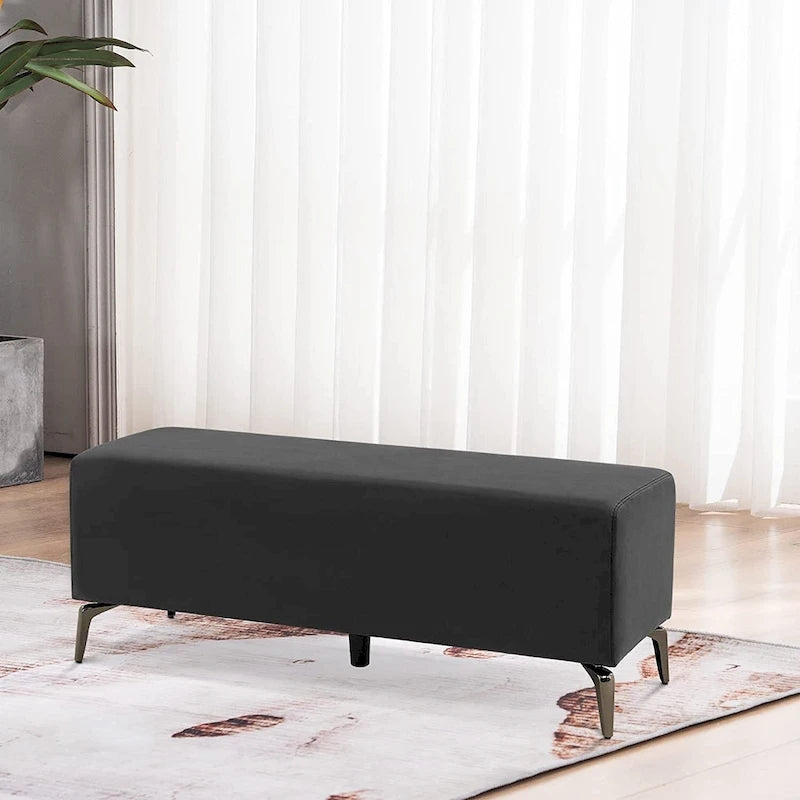 Chaises de salle d'attente MCombo pour entrée et magasin, cuir synthétique W704