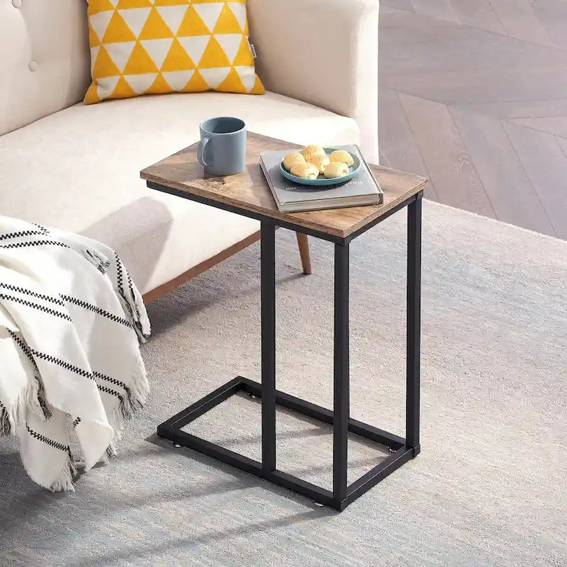 Javlergo Ensemble de 3 Tables Basses pour Salon, Table Basse en Bois et Ensemble de 2 Tables d'Appoint en C