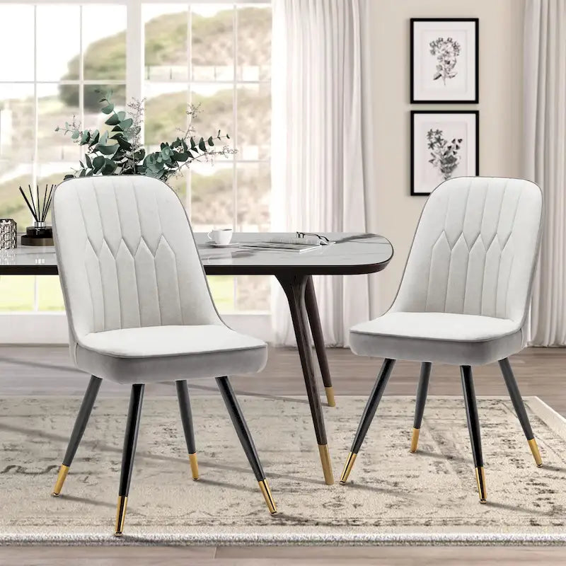 Chaises de salle à manger modernes, lot de 2, chaises de salle à manger du milieu du siècle