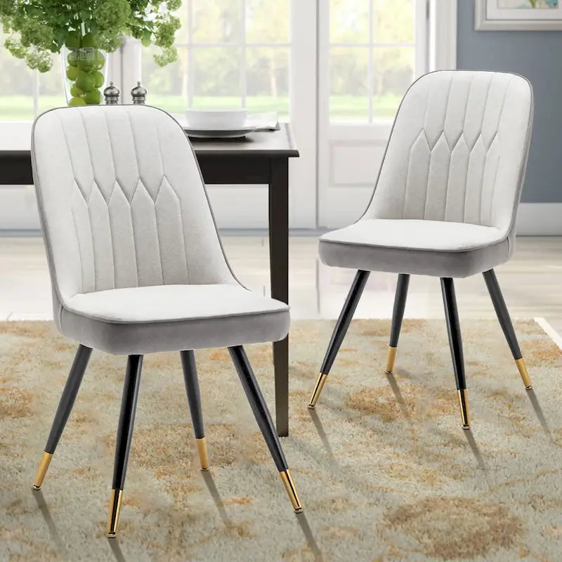 Chaises de salle à manger modernes, lot de 2, chaises de salle à manger du milieu du siècle