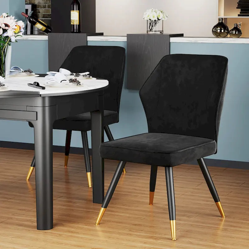 Chaises de salle à manger modernes, lot de 2, chaises de salle à manger du milieu du siècle