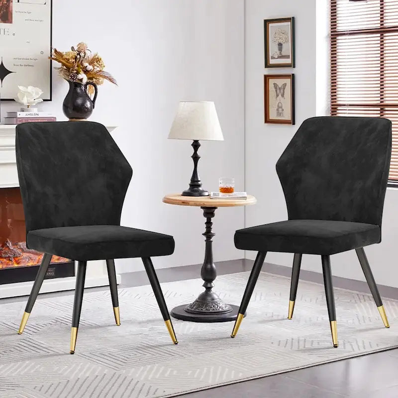 Chaises de salle à manger modernes, lot de 2, chaises de salle à manger du milieu du siècle