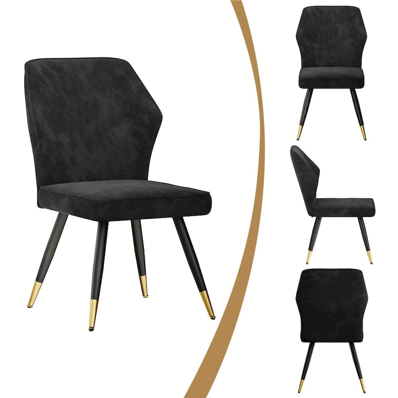 Chaises de salle à manger modernes, lot de 2, chaises de salle à manger du milieu du siècle