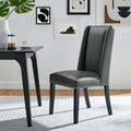 Chaise de salle à manger Baron en cuir végétalien