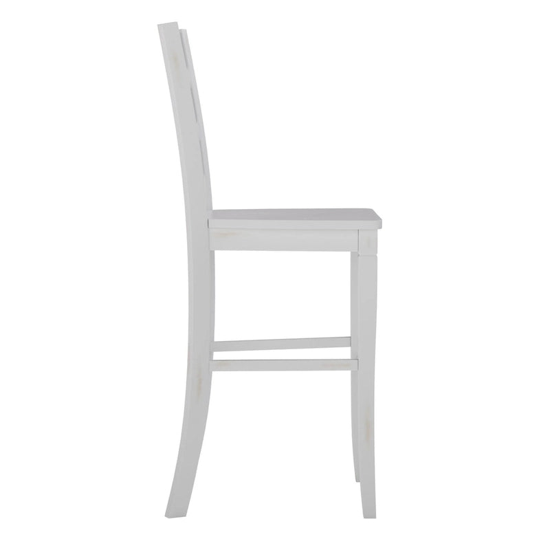 Tabouret de bar en bois de qualité commerciale, lot de 2