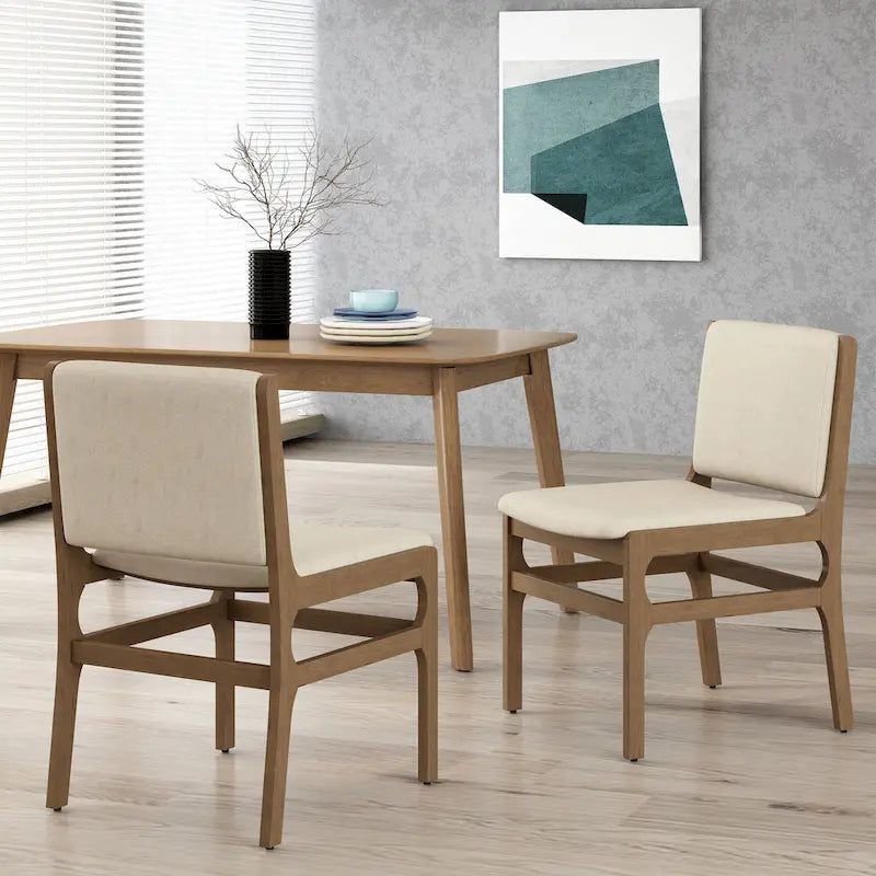 Chaises de salle à manger rembourrées Coston de Christopher Knight Home - Lot de 2