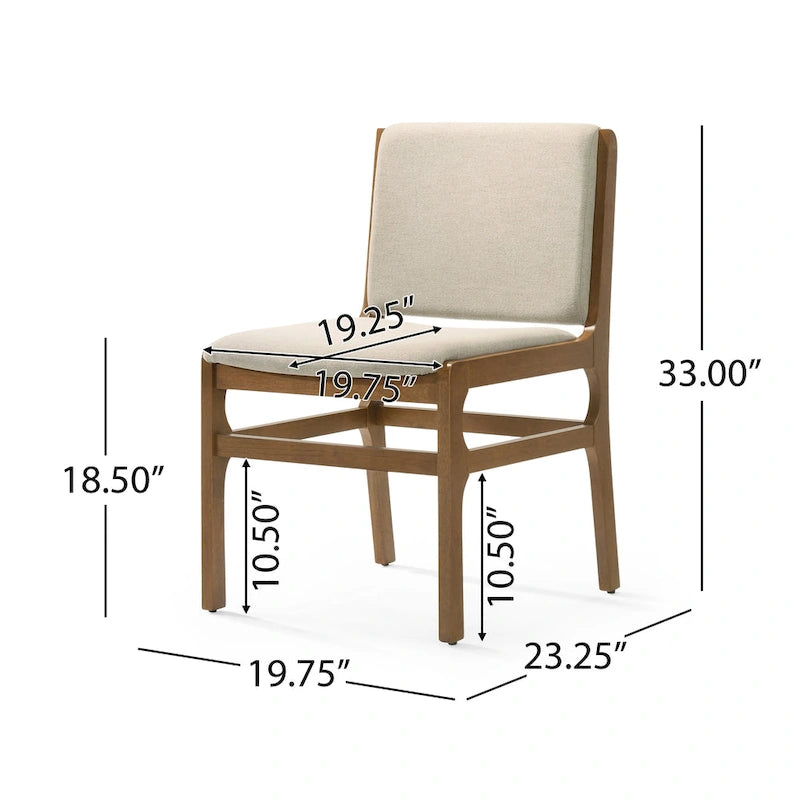 Chaises de salle à manger rembourrées Coston de Christopher Knight Home - Lot de 2