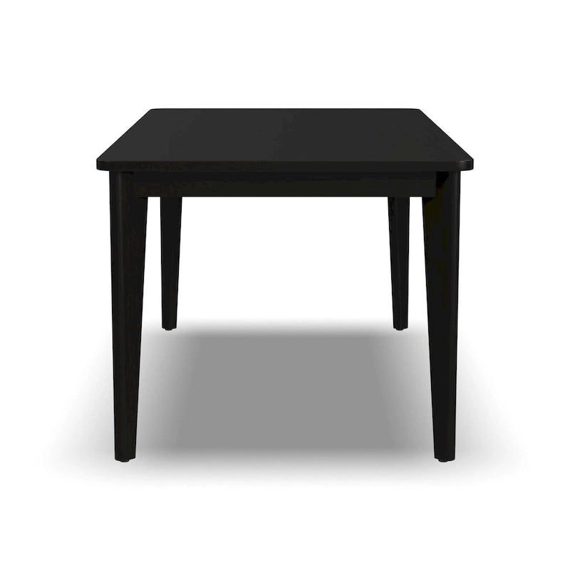 Table à manger rectangulaire en bois noir Brentwood par Homestyles - 66 x 30 x 36