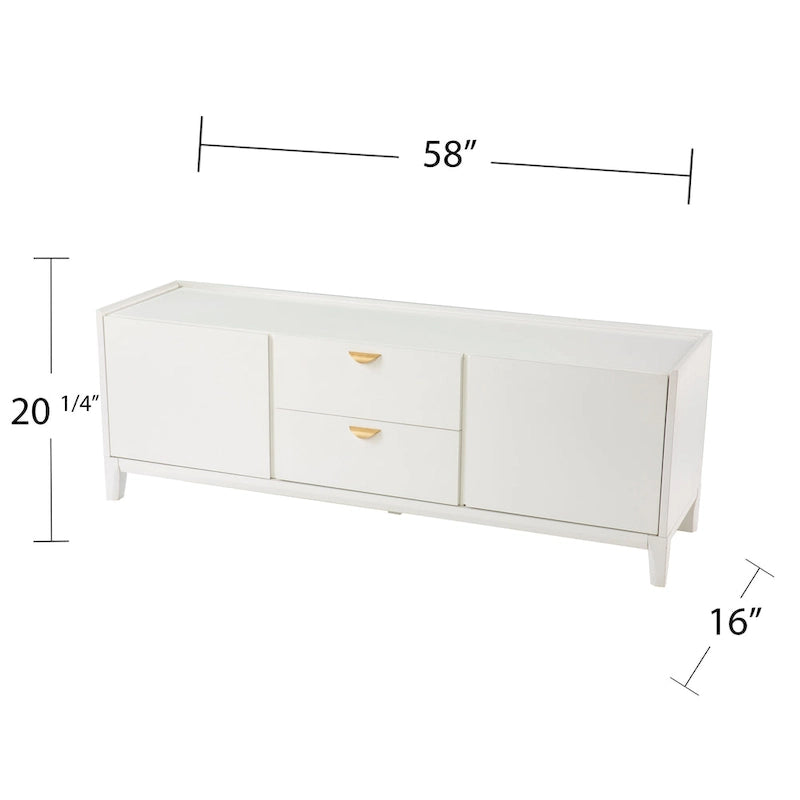 Meuble TV de rangement Corelyn de SEI Furniture, pour téléviseurs jusqu'à 55 po
