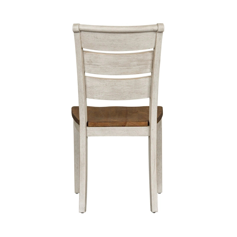 Ensemble de 6 pièces de tréteaux de ferme revisitée, blanc antique