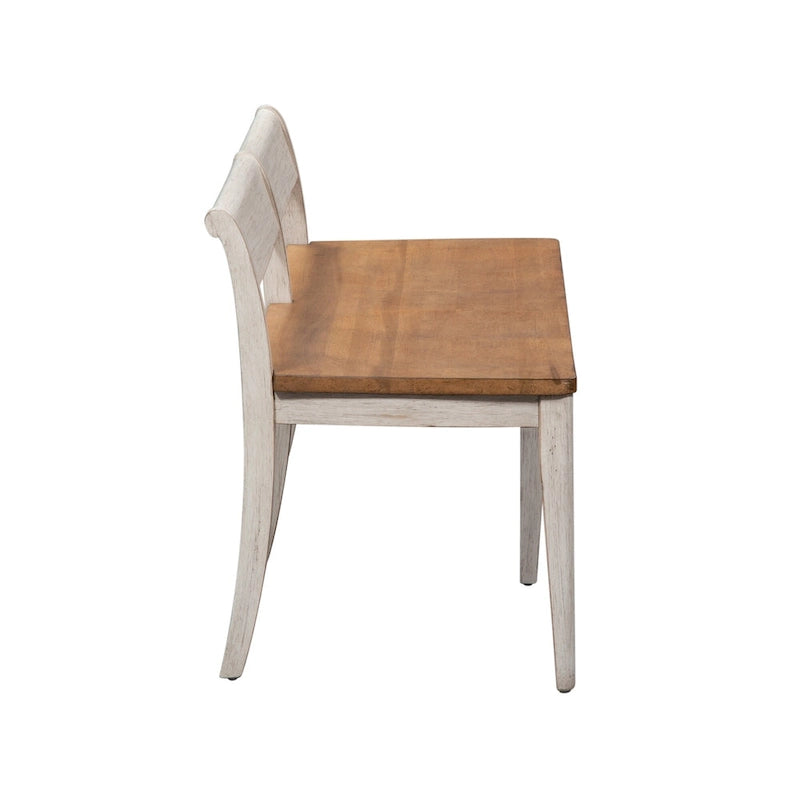Ensemble de 6 pièces de tréteaux de ferme revisitée, blanc antique