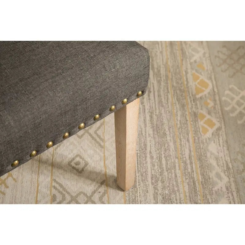 Chaises Parson rembourrées en bois massif Mod Urban de Roundhill Furniture (lot de 2)